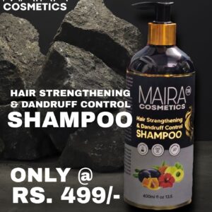 SHAMPOO | STRENGTHENING AND DANDRUFF CONTROL | 400ML