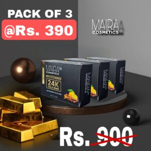 24k GOLD WHITENING SOAP WITH HALDI & CHANDAN