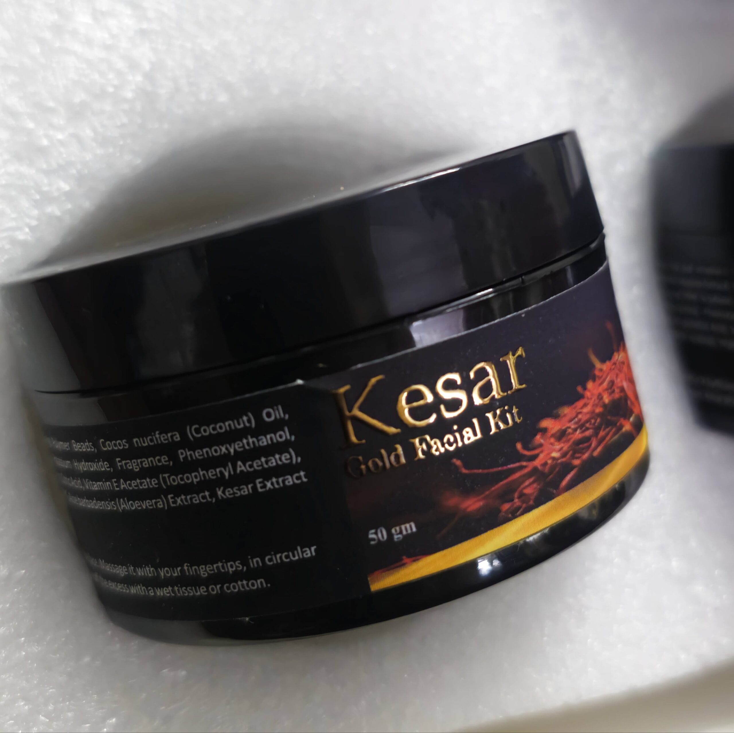 FACIAL KIT - 7 STEPS ( Kesar and 24k Gold Herbs) - RAMZAN OFFER - Image 6