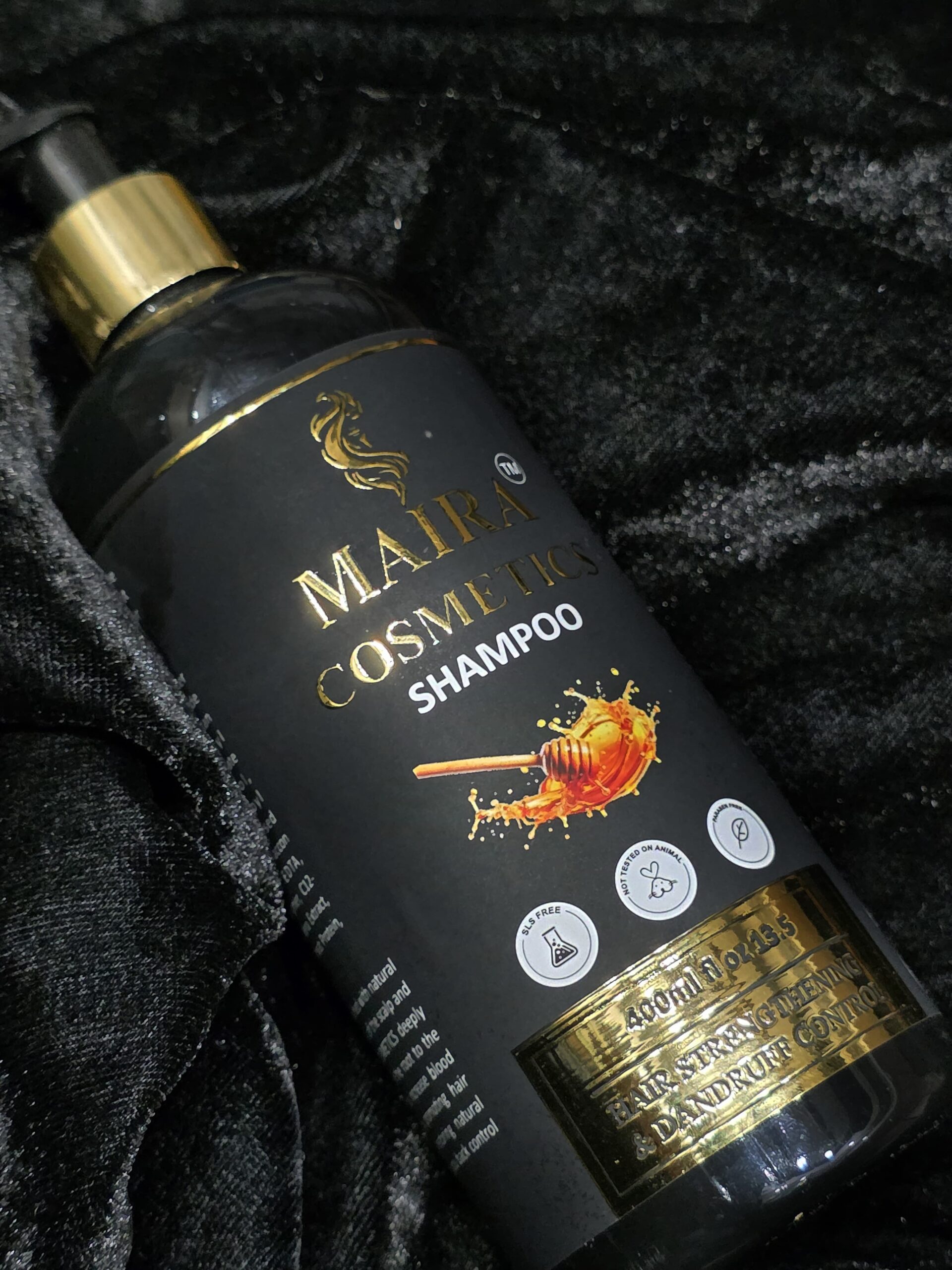 HONEY SHAMPOO 400ML | HAIR STRAIGHTENING AND ANTI DANDRUFF - Image 2