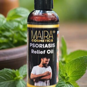 Psoriasis Relief Oil label